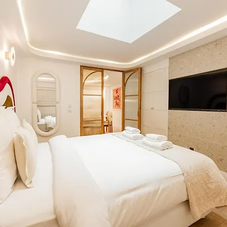 1#new 8 Personnes- Saint Germain Notre-dame 아파트 파리